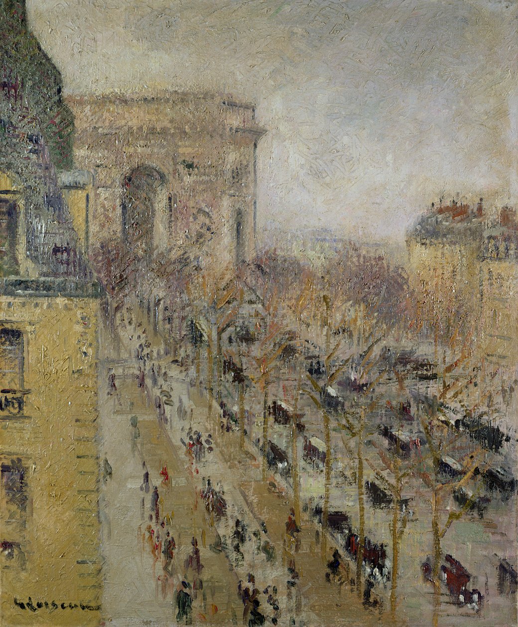 Triumfbuen, 1930 av Gustave Loiseau