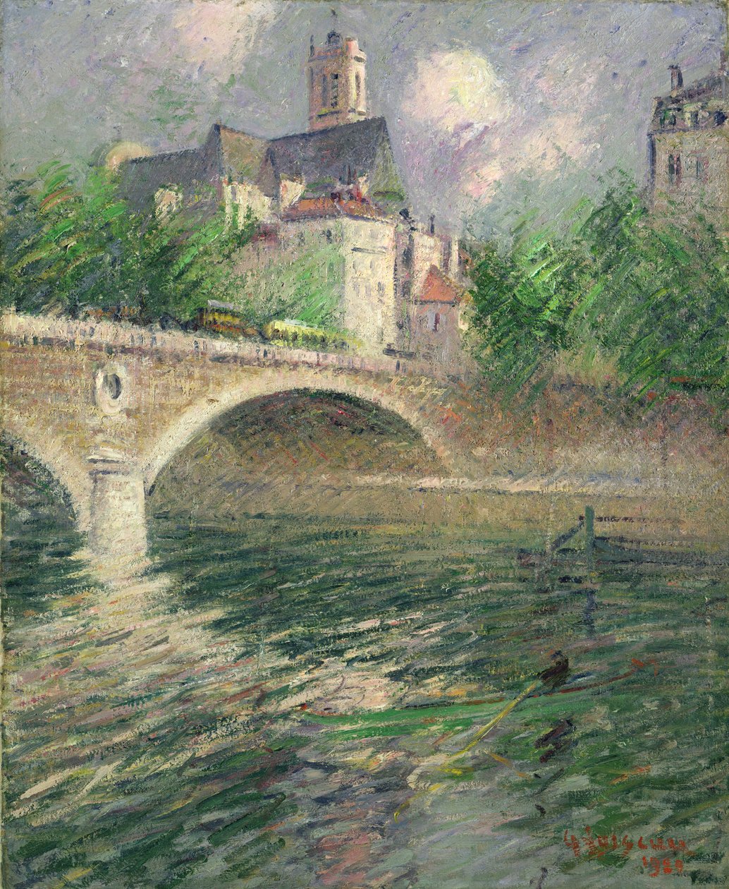St. Gervais-kirken, 1920 av Gustave Loiseau