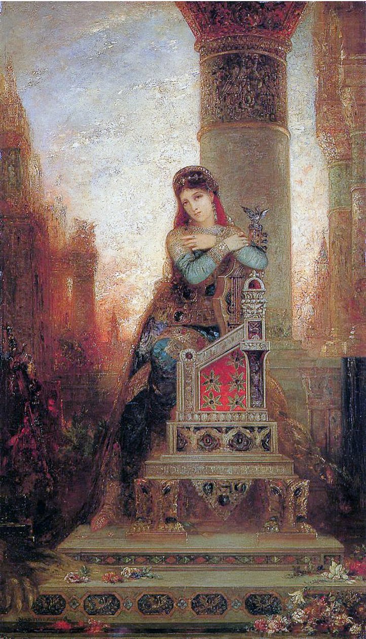 Desdemona, ca. 1875 av Gustave Moreau