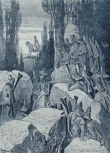 Munchausen Among the Brigands, fra 