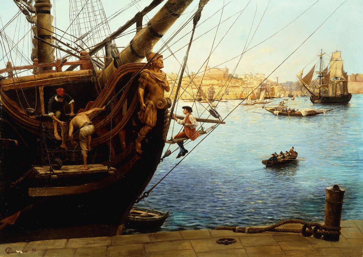 Overhalingen, 1886 av Gustave Bourgain