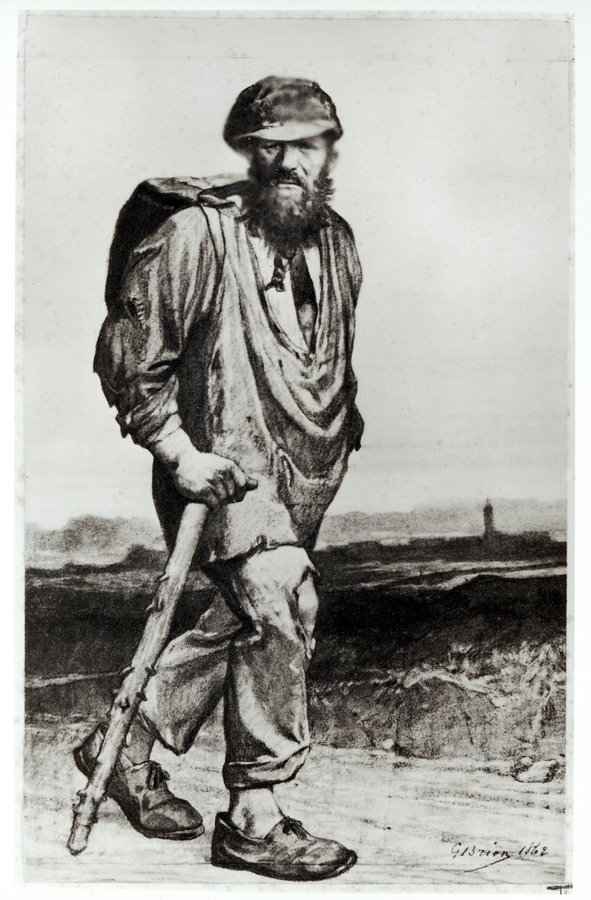 Jean Valjean, illustrasjon fra 