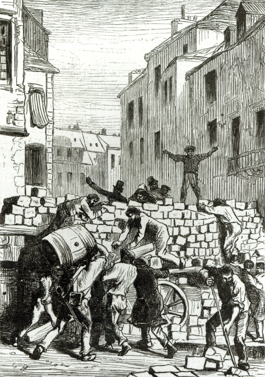 The Barricade, illustrasjon fra 