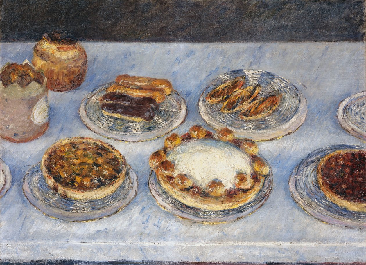 Kaker, 1881 av Gustave Caillebotte