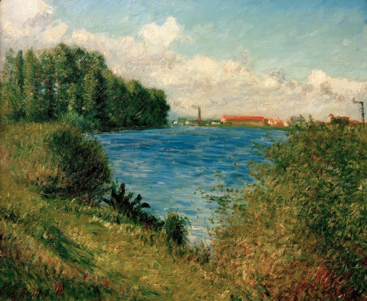 Seinen ved Argenteuil av Gustave Caillebotte