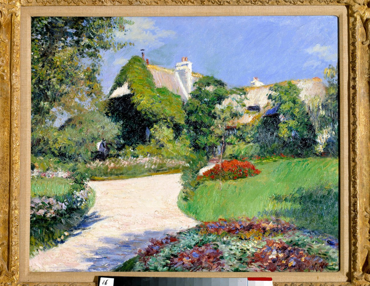 Hytta, Trouville av Gustave Caillebotte