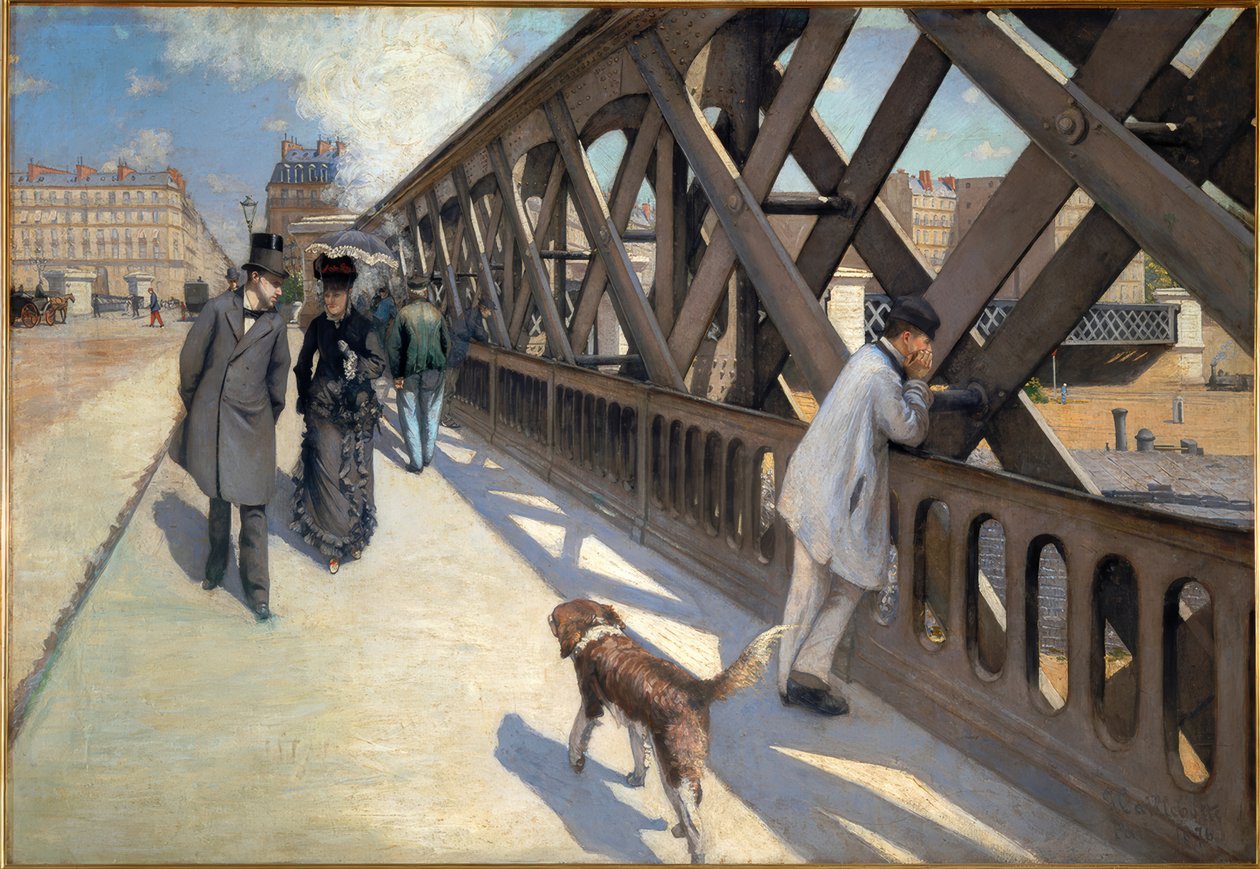 Europabroen av Gustave Caillebotte