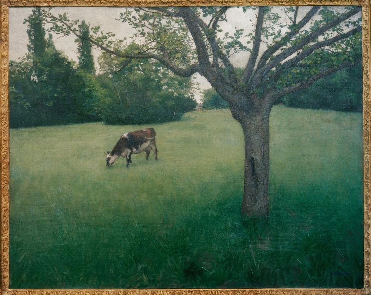 Prærien i Yerres av Gustave Caillebotte