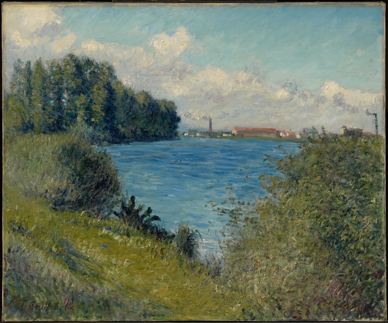 Seinen ved Argenteuil av Gustave Caillebotte