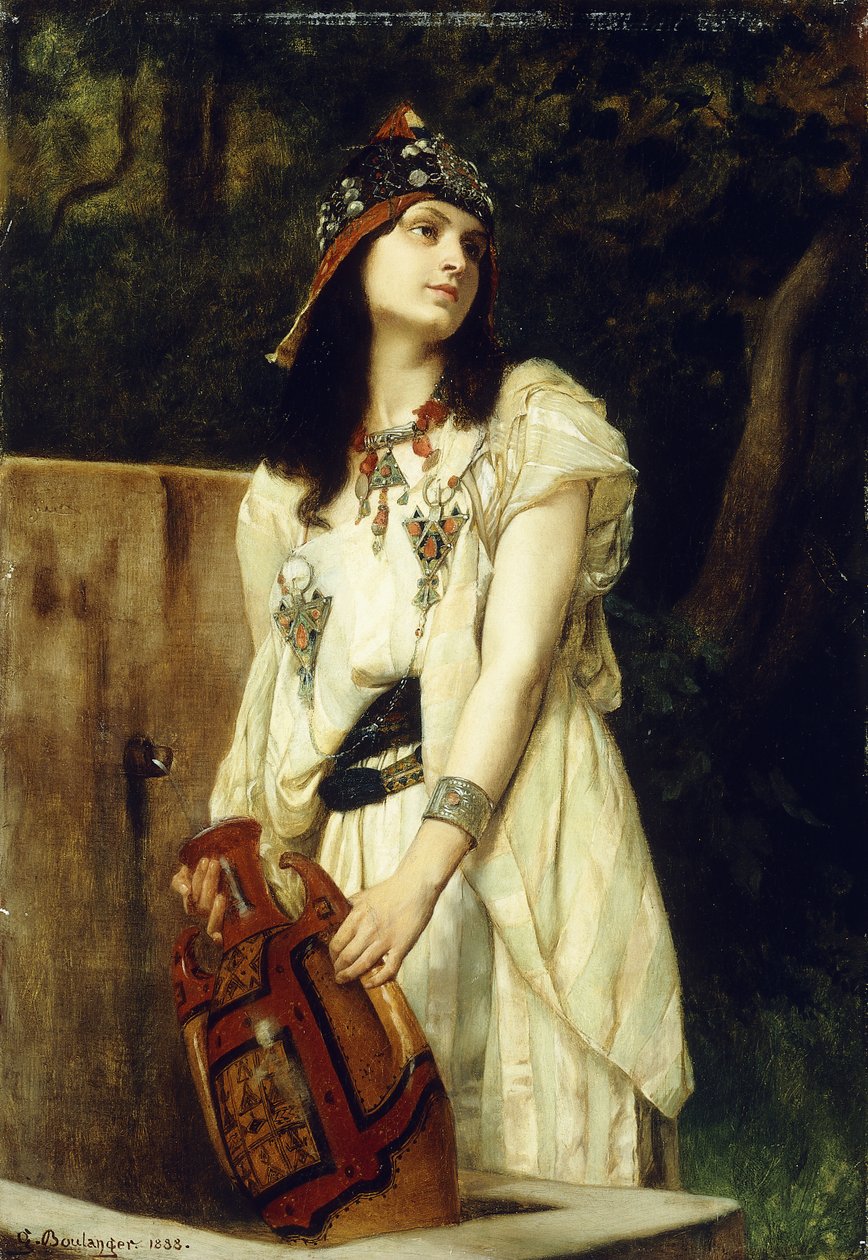 En kvinne med en urne, 1888 av Gustave Clarence Rodolphe Boulanger