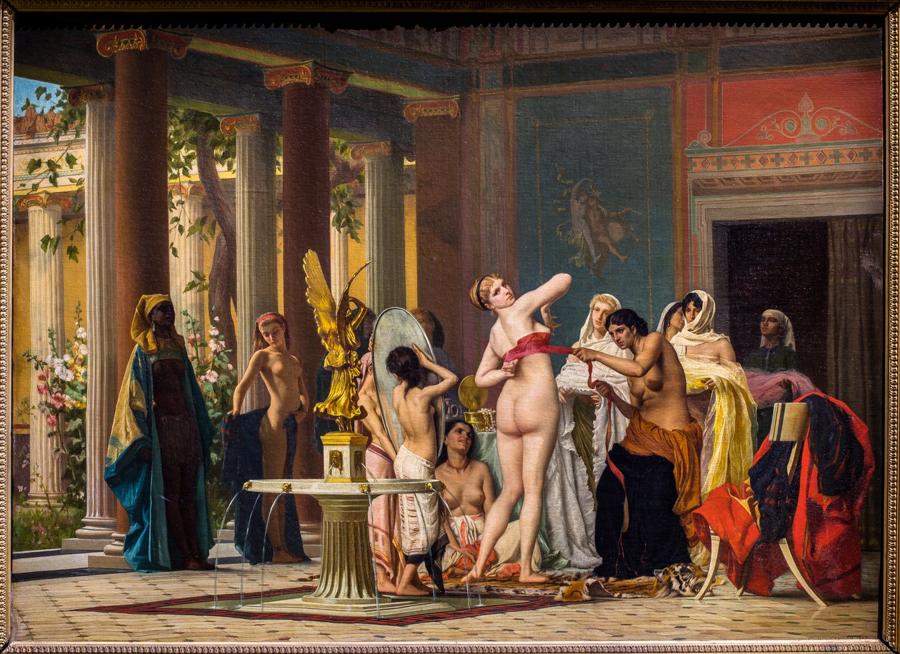 Etter badet av Gustave Clarence Rodolphe Boulanger