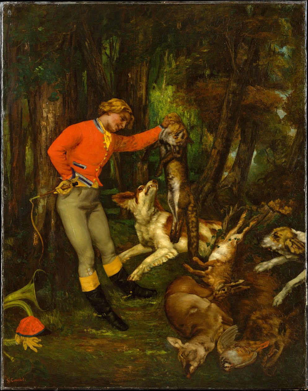 Etter jakten av Gustave Courbet