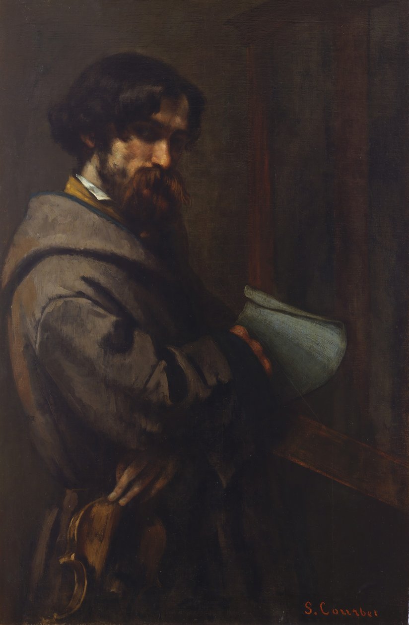 Alphonse Promayet 1822-1872, 1851. av Gustave Courbet