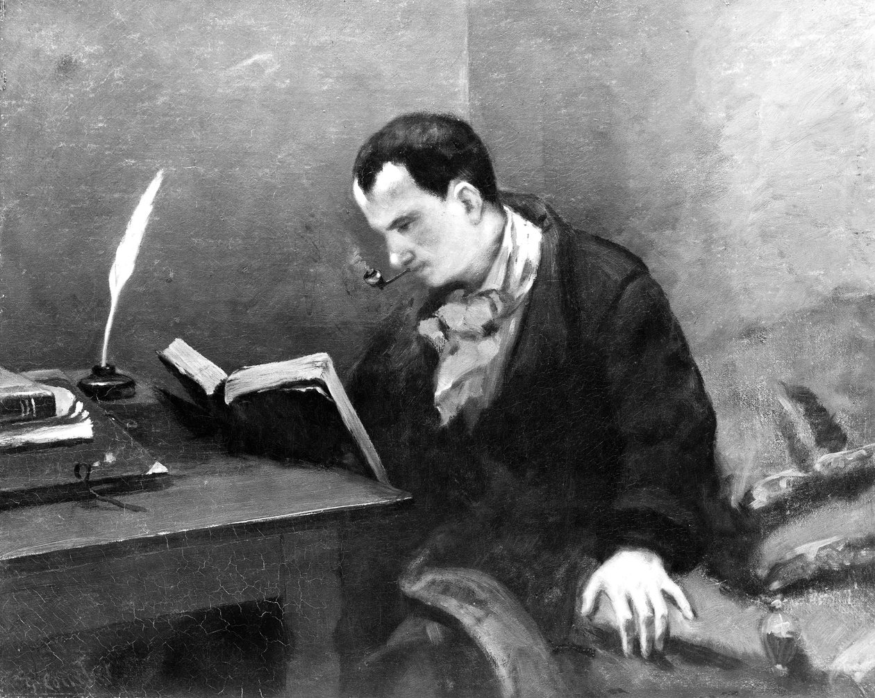 Charles Baudelaire av Gustave Courbet