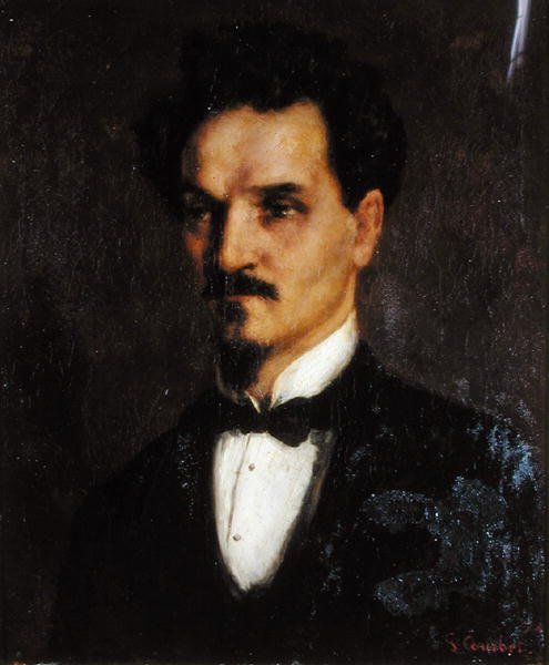 Henri Rochefort (1830-1913) 1874 av Gustave Courbet