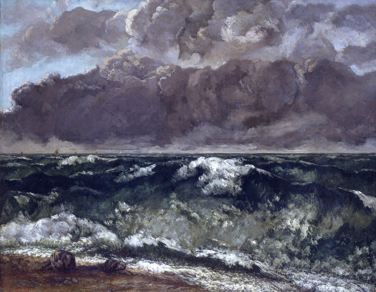 Bølgen av Gustave Courbet