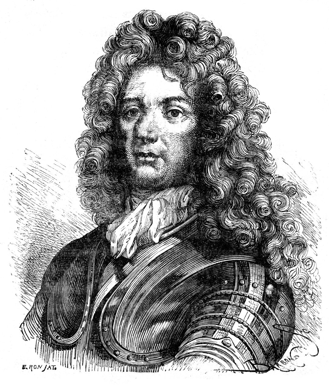 Sebastien le Prestre de Vauban, fransk militæringeniør, 1898 av Gustave Demoulin