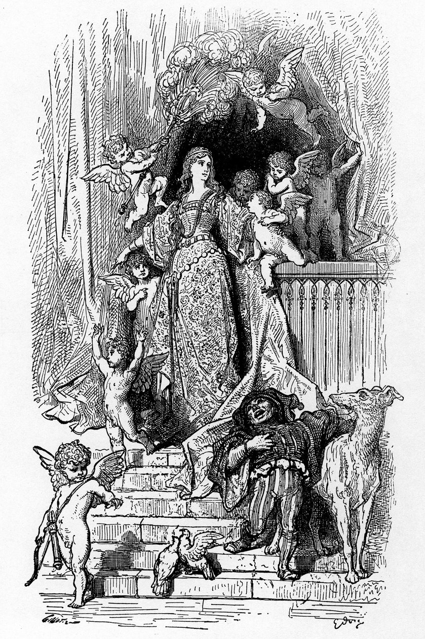 Alcina i sin herlighet av Gustave Dore