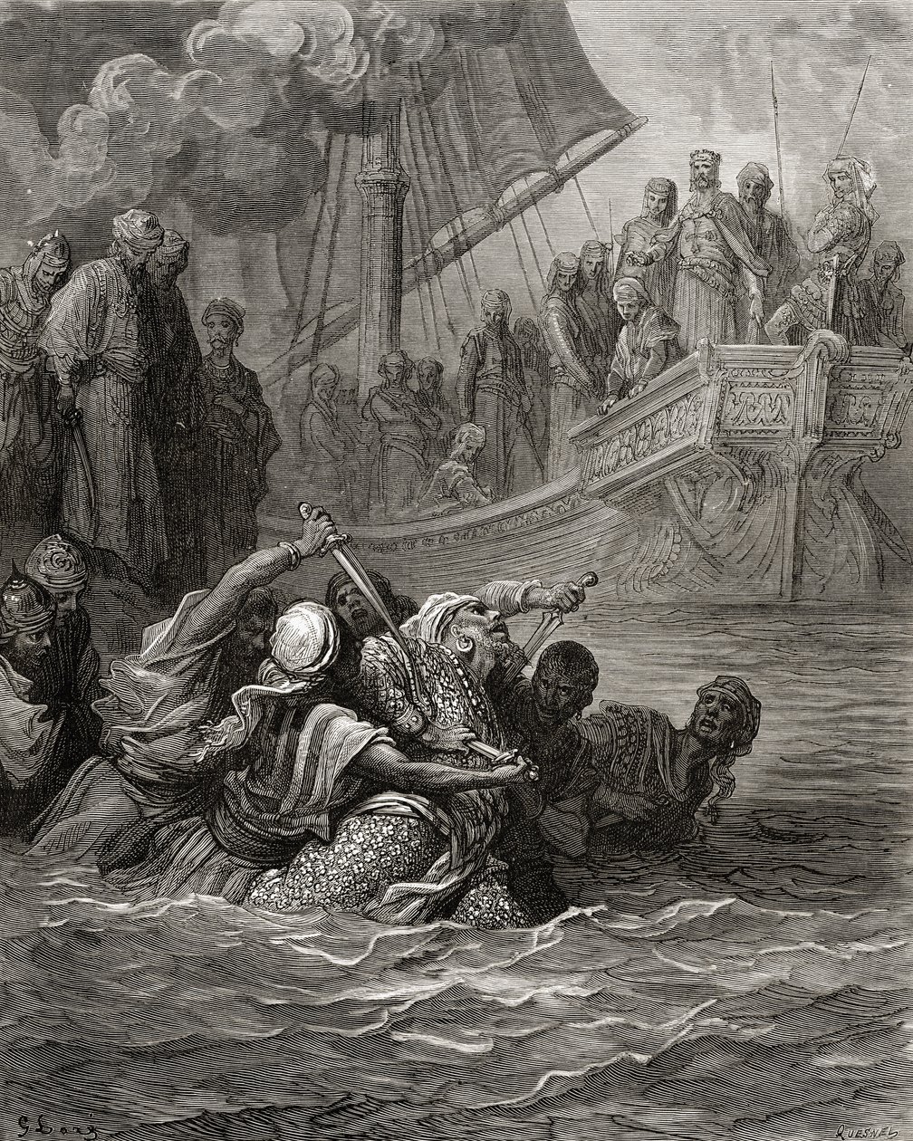 Death of Almoadam, illustrasjon fra 