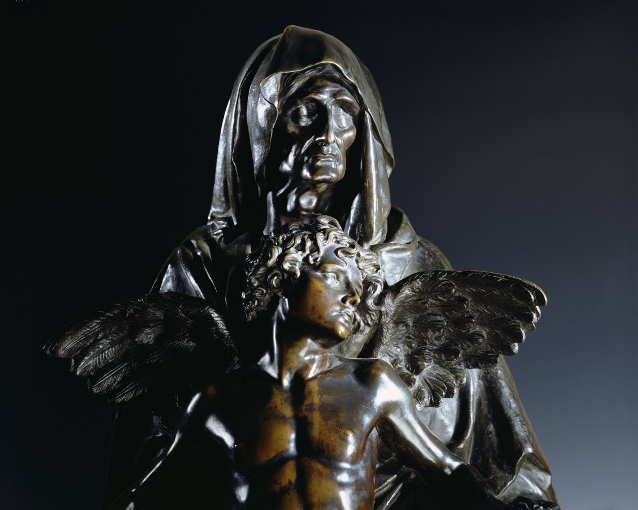Detalj fra The Fate and Love av Gustave Dore