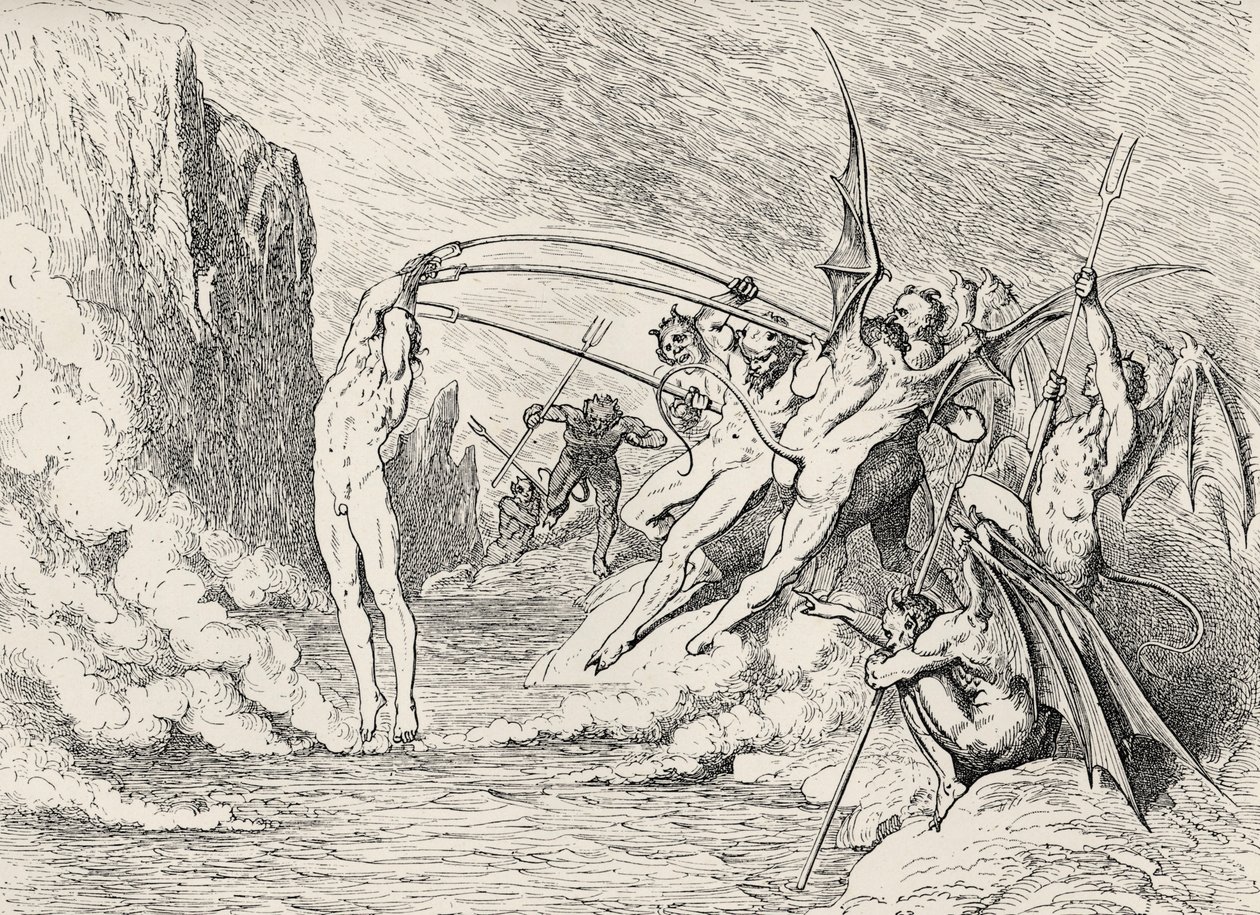 Illustrasjon for The Divine Comedy - Hell (La Divina Commedia, L