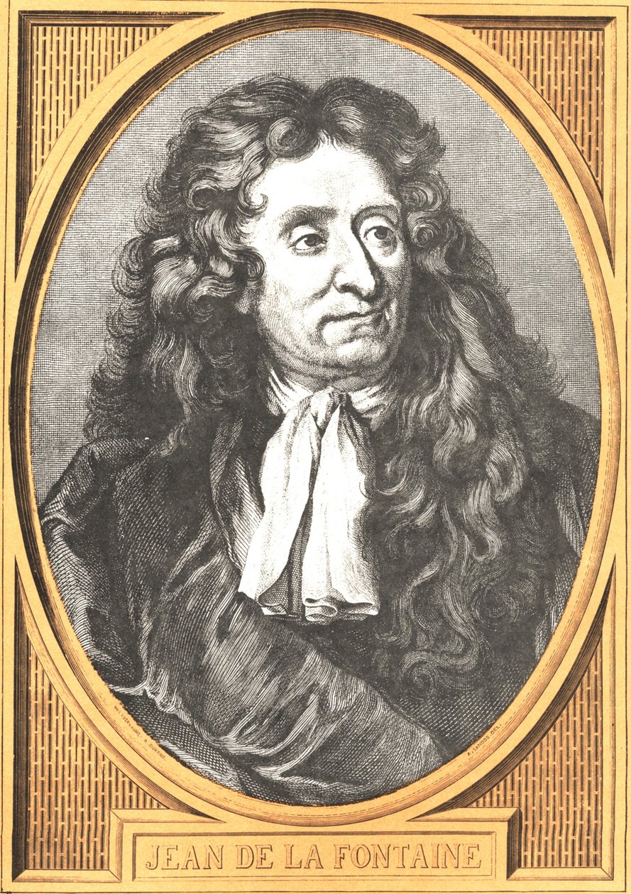 Jean de La Fontaine 1621-1695 av Gustave Dore