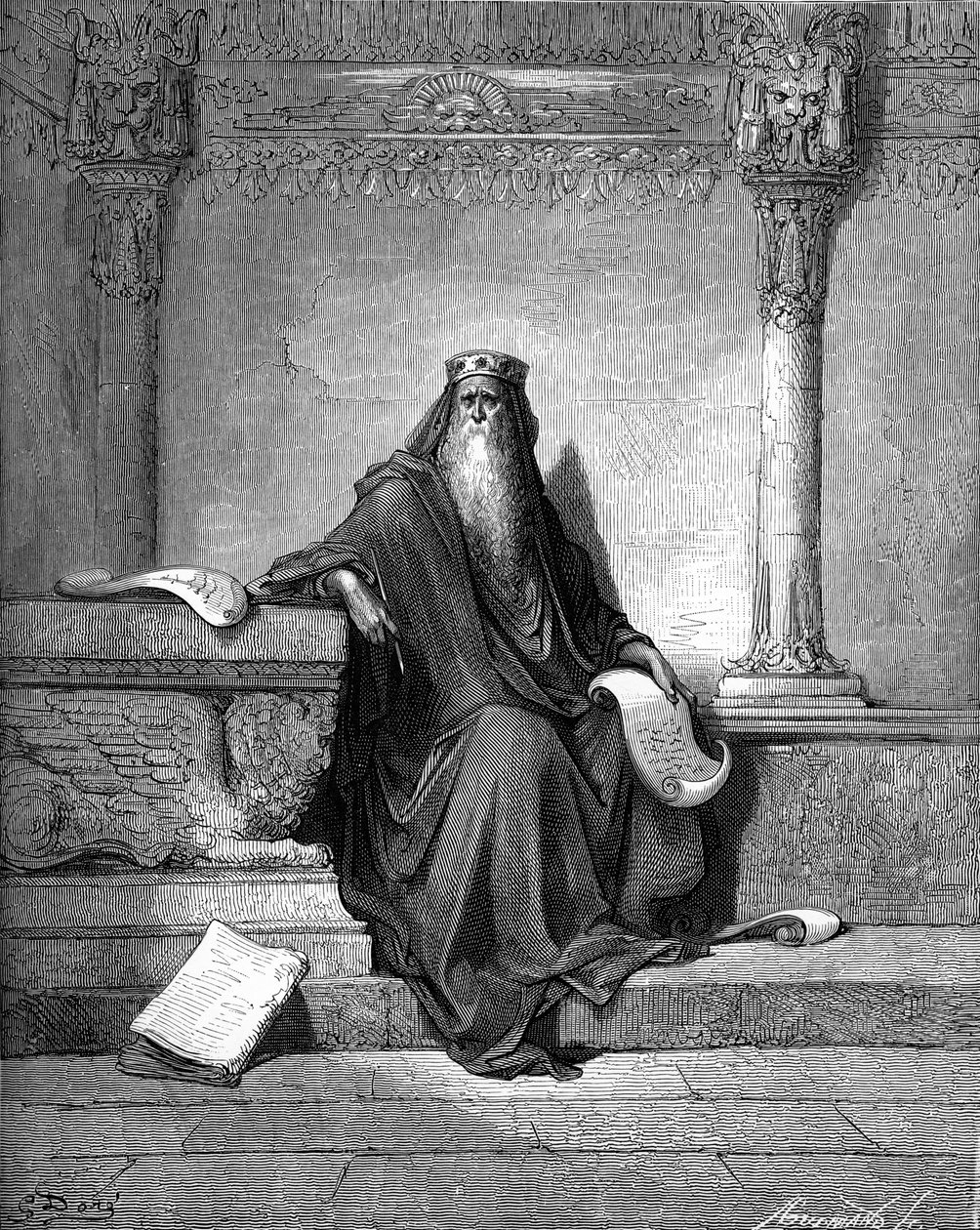 Kong Salomo - Bibelen av Gustave Dore