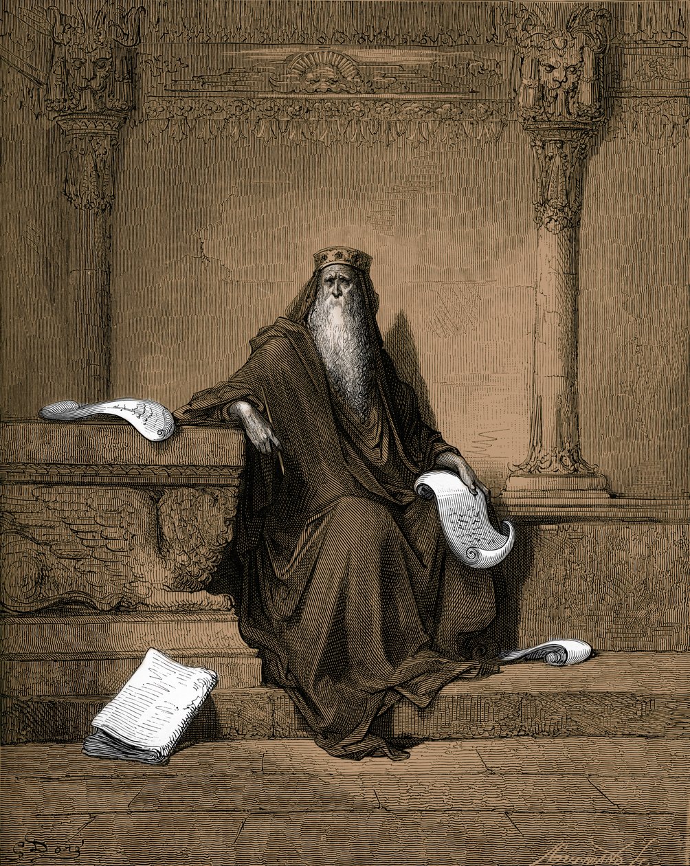 King Solomon - Bible av Gustave Dore