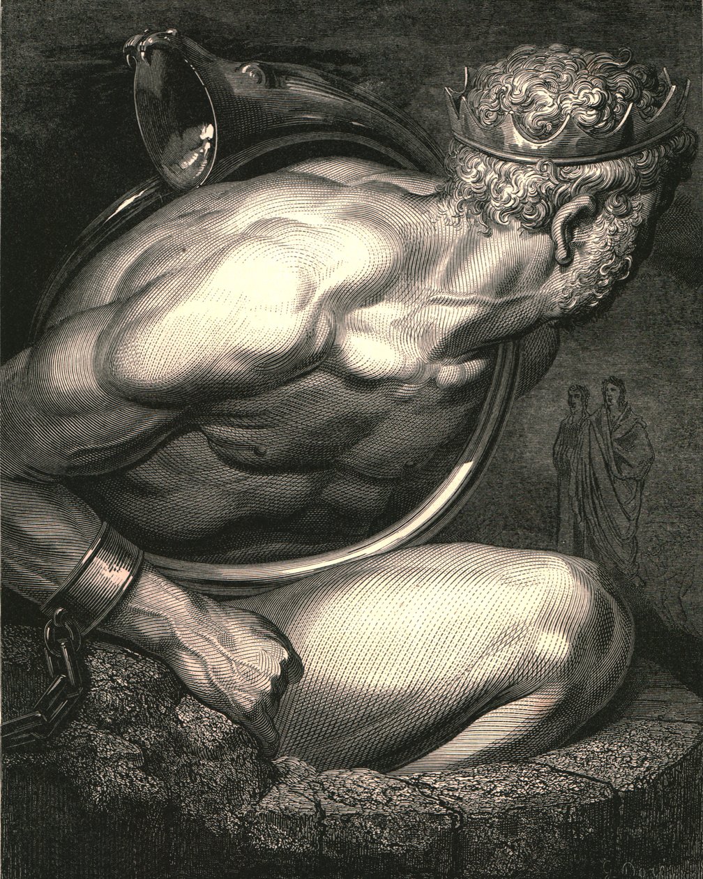 O meningsløse ånd! la ditt horn for deg tolke, c1890. av Gustave Dore