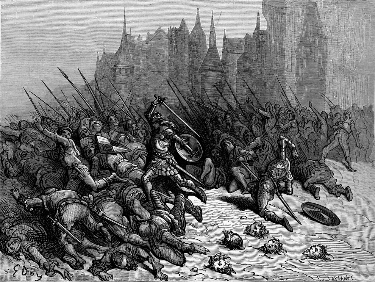 Orlando Furioso av Ludovico Ariosto av Gustave Dore