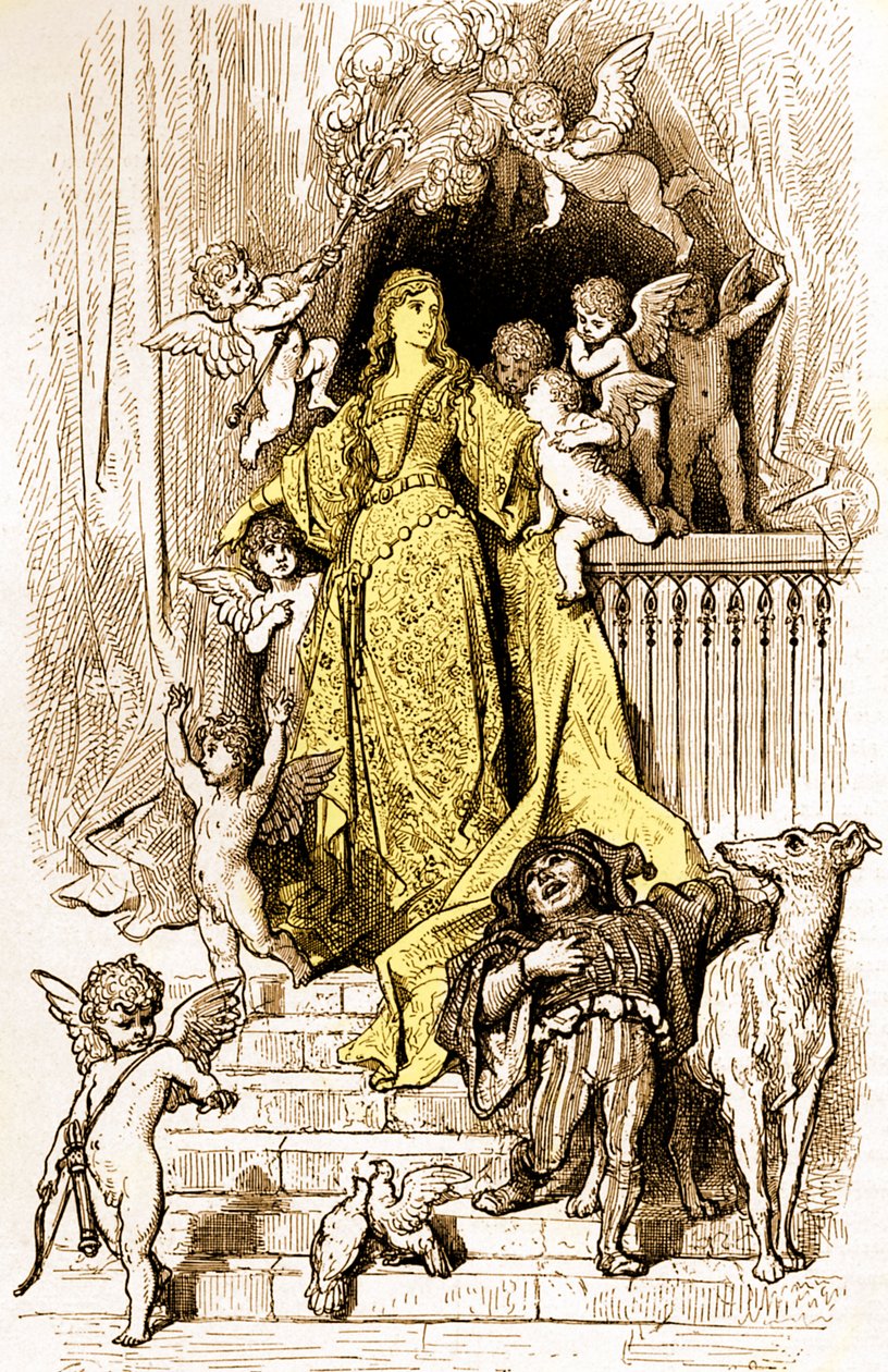 Orlando Furioso av Ludovico Ariosto av Gustave Dore
