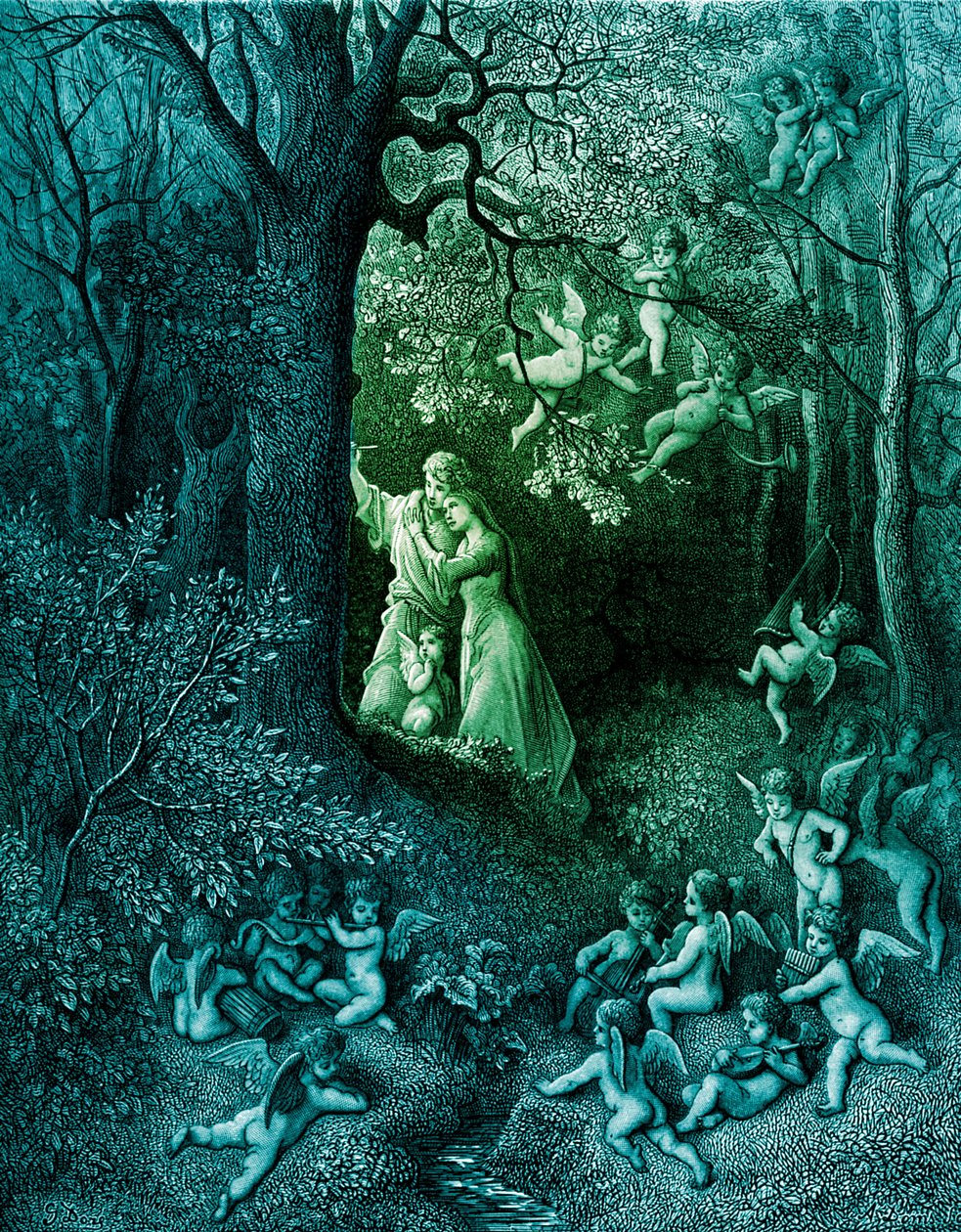 Orlando Furioso av Ludovico Ariosto av Gustave Dore