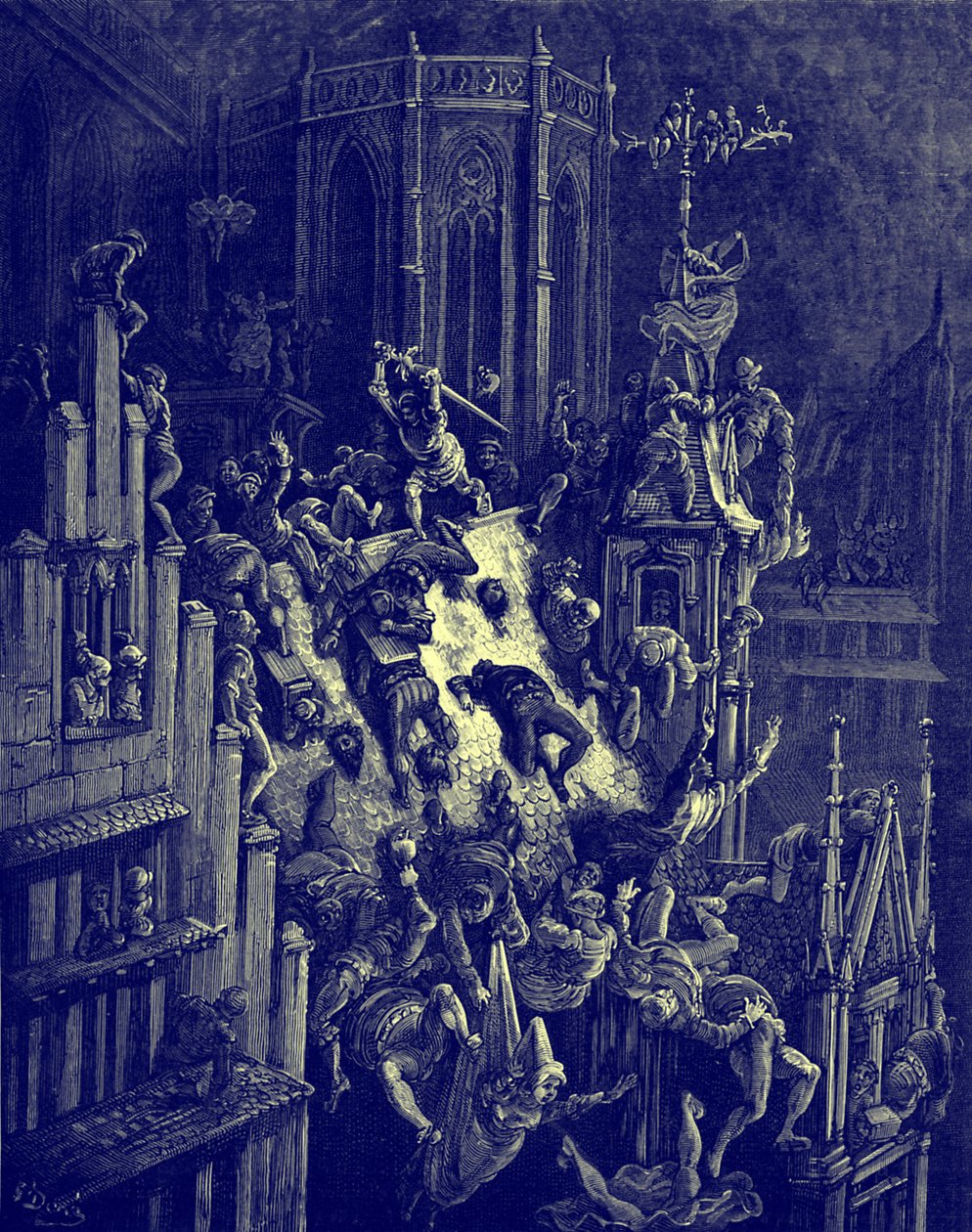 Orlando Furioso av Ludovico Ariosto av Gustave Dore