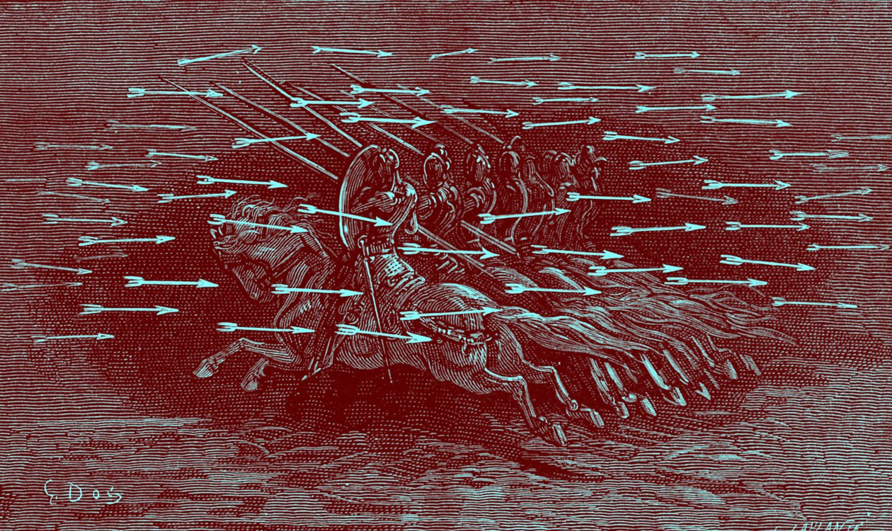 "Orlando Furioso" av Ludovico Ariosto av Gustave Dore