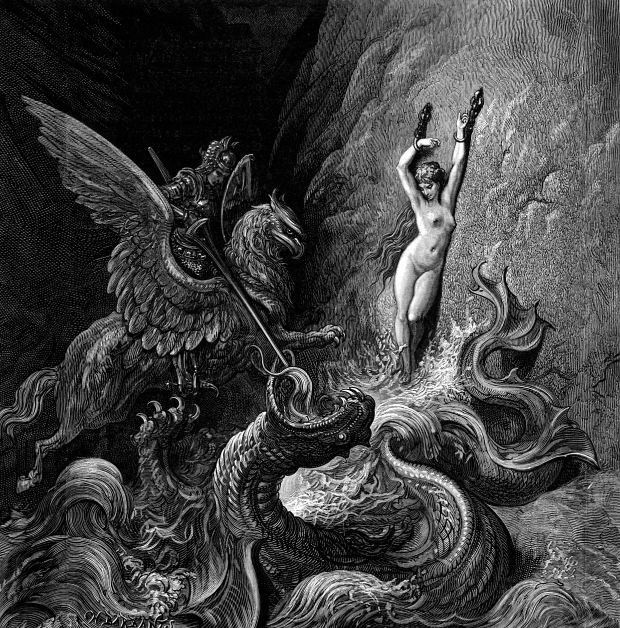 Orlando Furioso illustrert av Gustave Doré av Gustave Dore