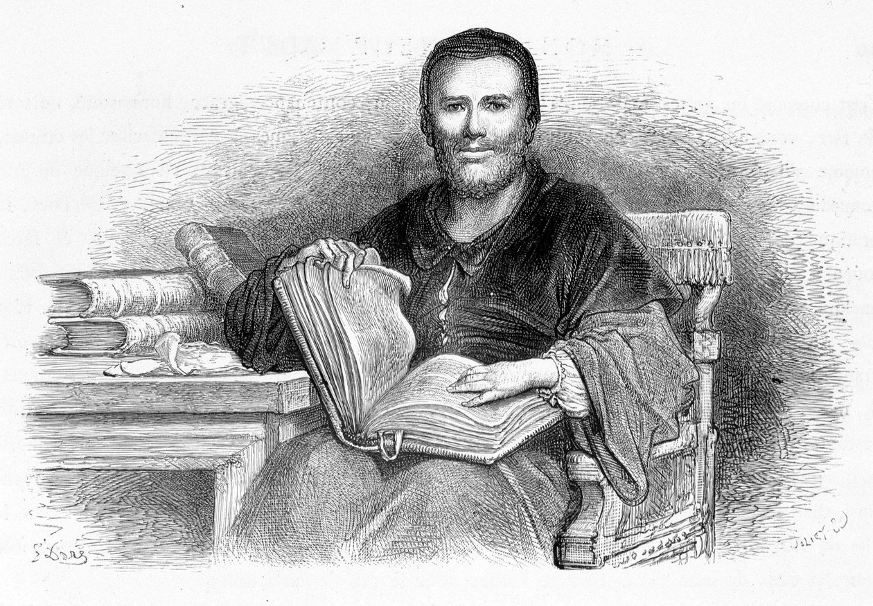 Portrett av Rabelais - av Gustave Doré av Gustave Dore