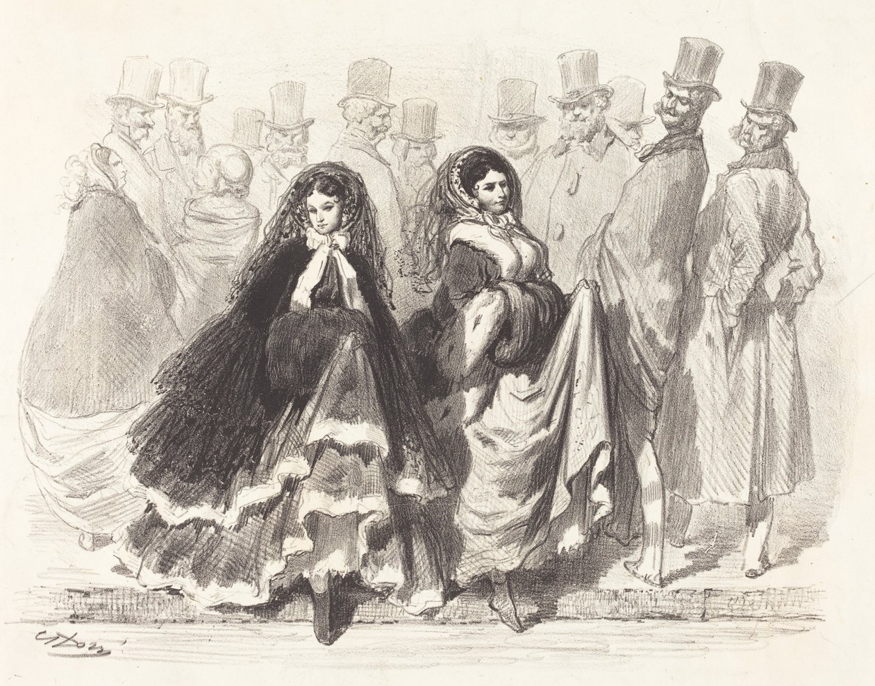 Gatescene av Gustave Dore