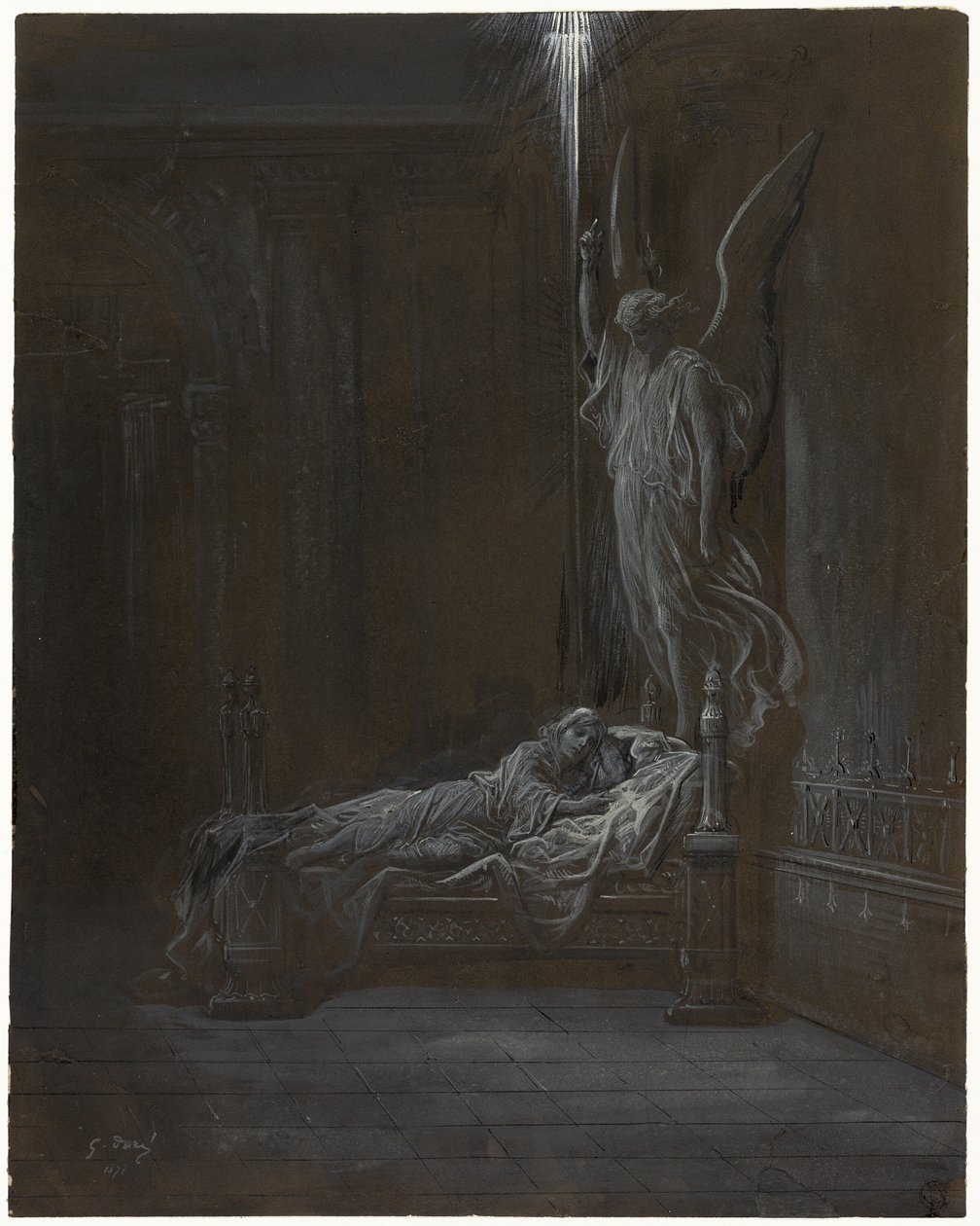 Samuels kall av Gustave Dore