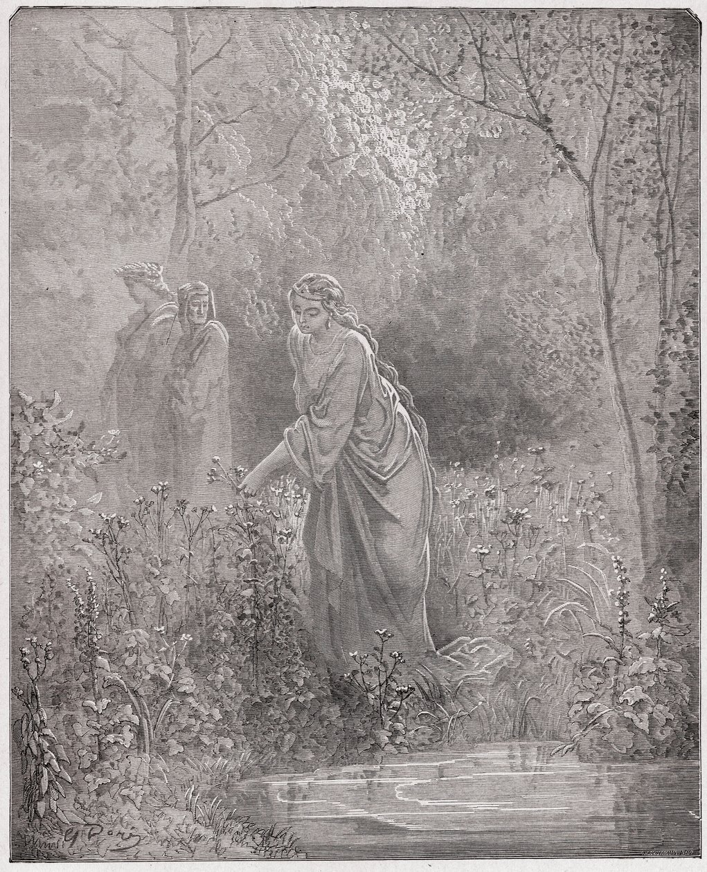 The Divine Comedy (La Divina Commedia, La Divine Comedie), Purgatorio, Canto 27: Dant