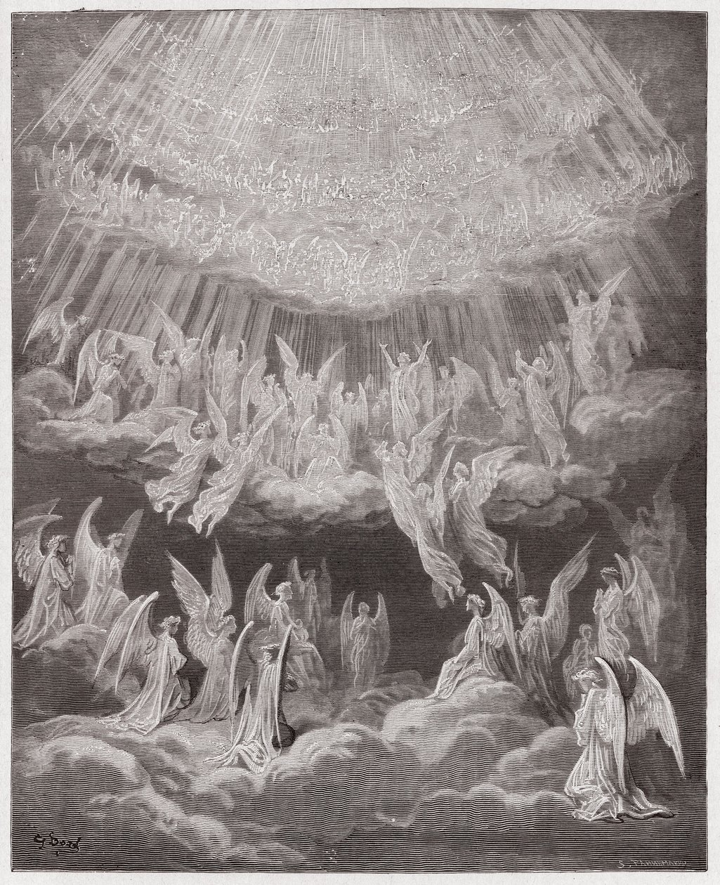 Den guddommelige komedie av Gustave Dore
