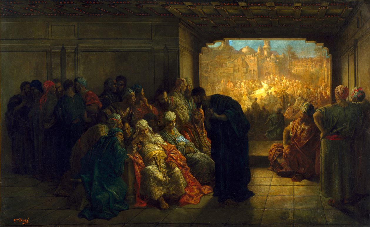 Kaifas hus, 1875 av Gustave Dore