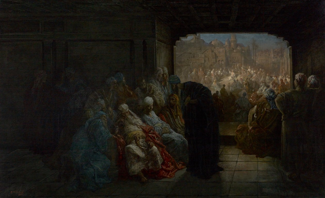 Kaifas hus, 1875 av Gustave Dore