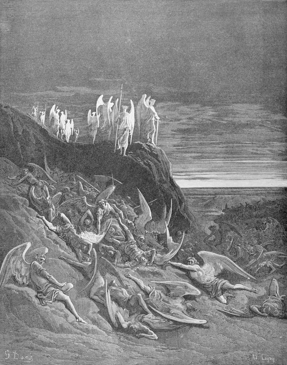 The War in Heaven, fra bok VI av 