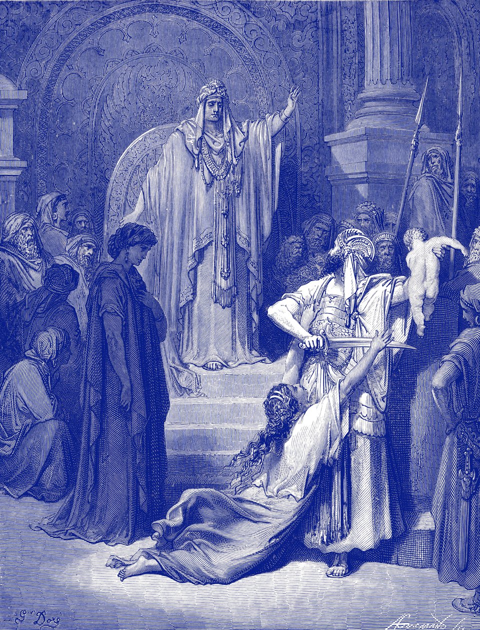 Salomos dom - Bibelen av Gustave Dore