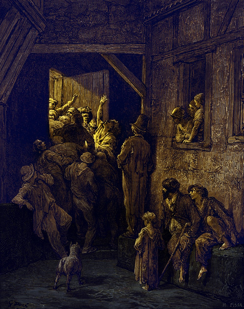 Slå ham ut, Ratcliff av Gustave Doré av Gustave Dore