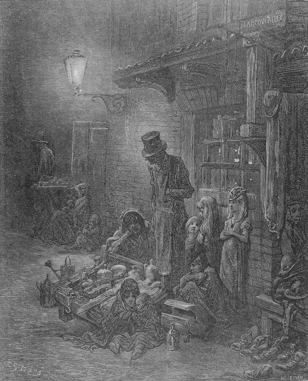 Wentworth Street, Whitechapel, fra 