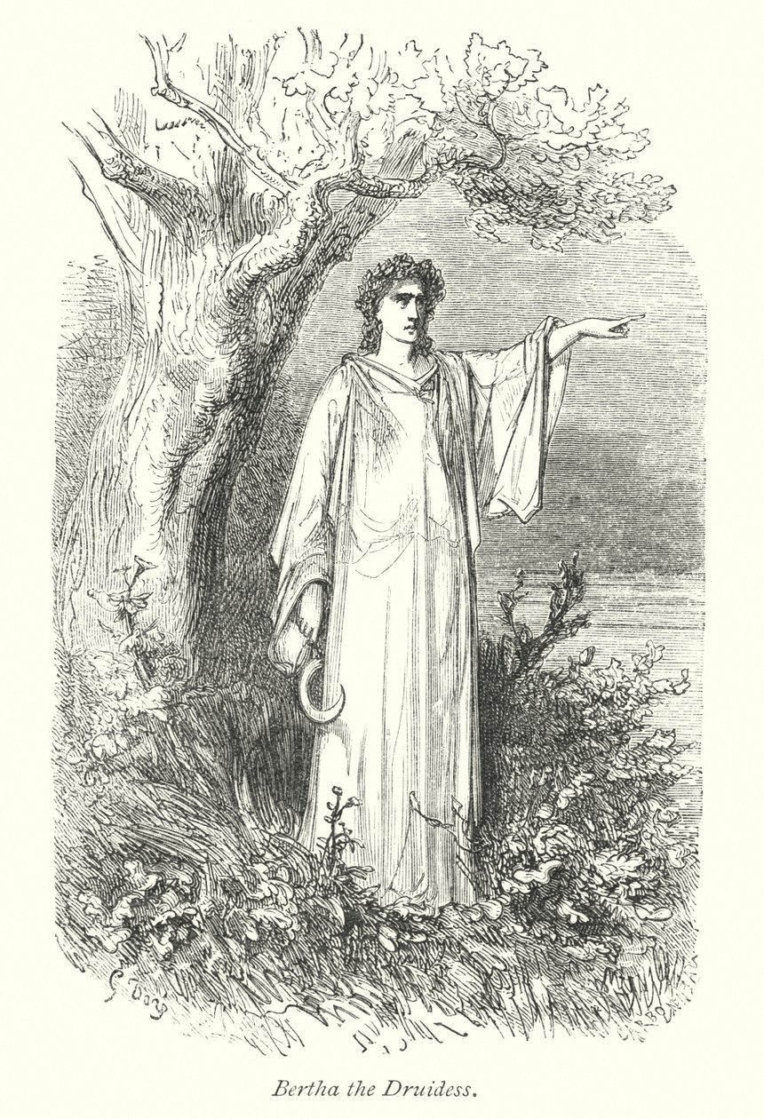 Windsorskogen (gravering) av Gustave Dore