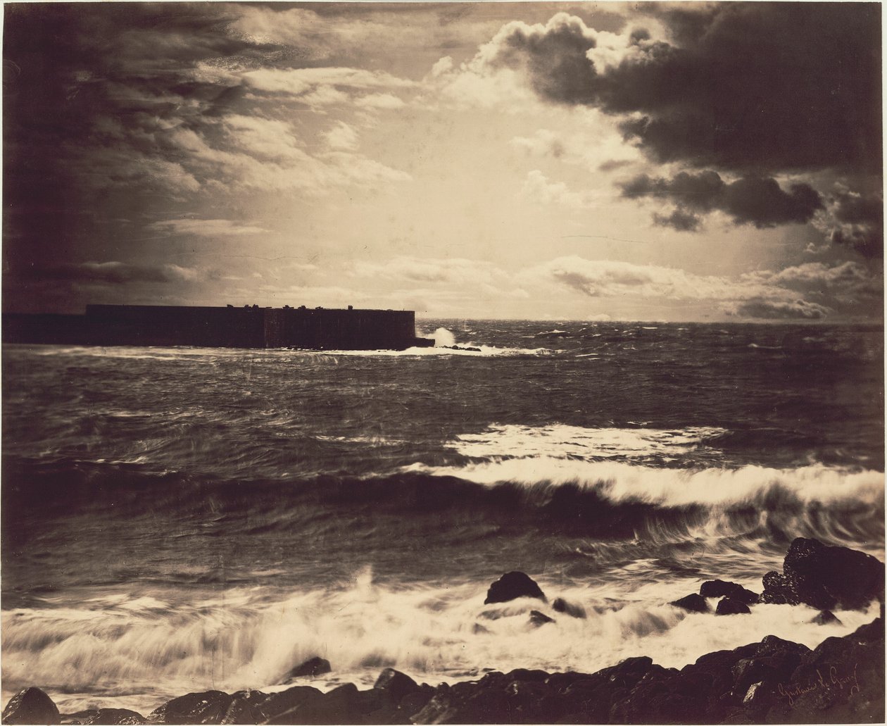 Den store bølgen, Sète av Gustave Le Gray