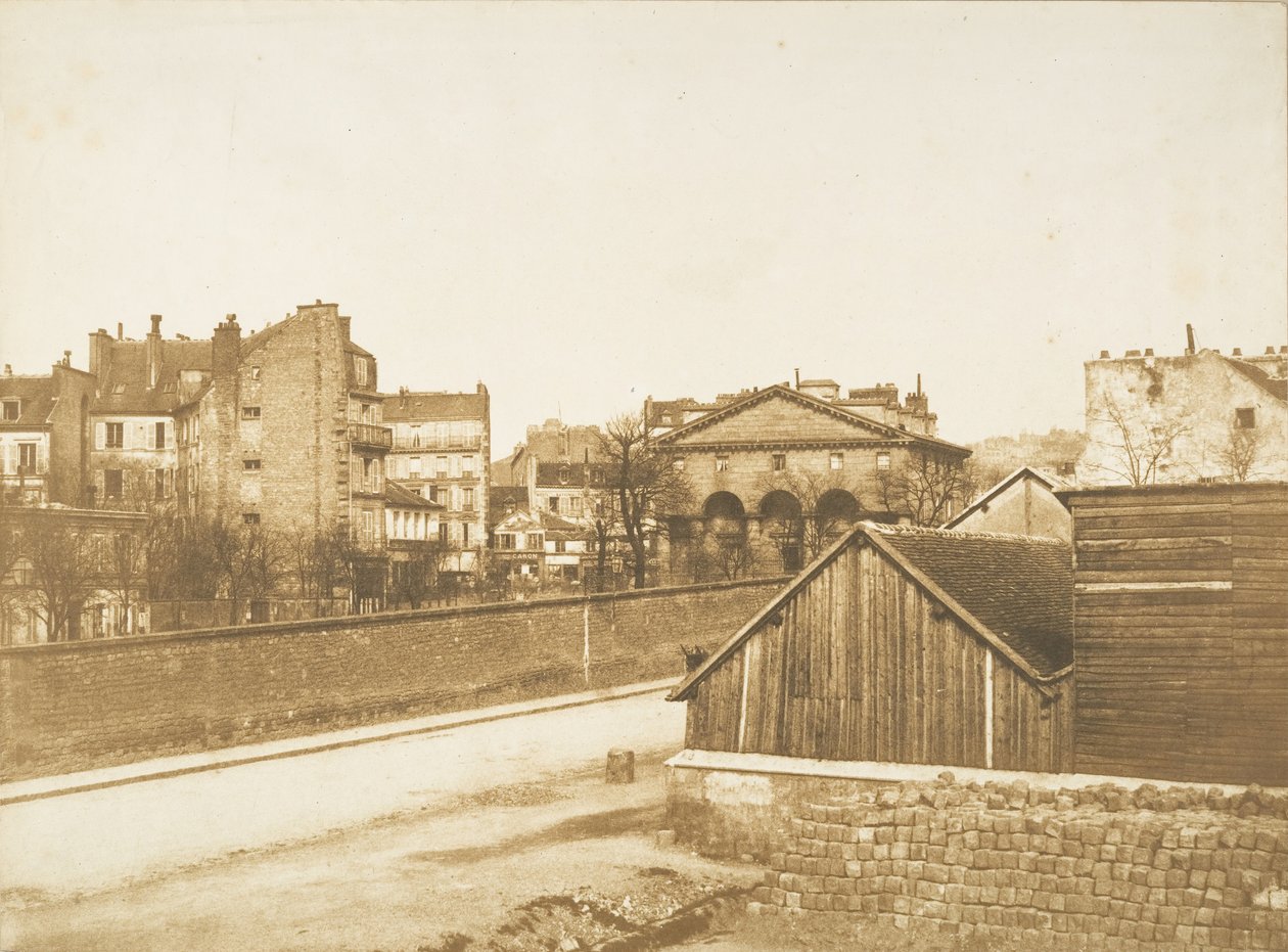 [Utsikt fra fotografens studio], 1851-54. av Gustave Le Gray