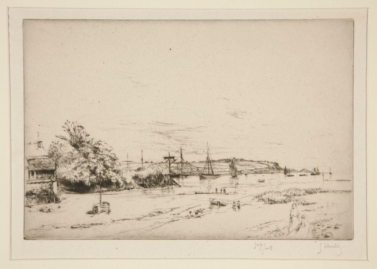 Pointe de Guilben, Paimpol av Gustave Leheutre